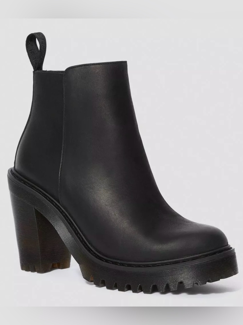Dr. Martens Black Platform Chelsea Boot - Women's